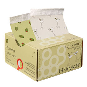 Framar Extra Dirty 12.7x27.9cm Pop-up Haarfolienbl&auml;tter Packung mit 500