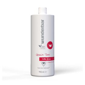 Wunderbar Gloss'n Tone Creme Peroxid Hochviskos 1.8%-6V 950ml