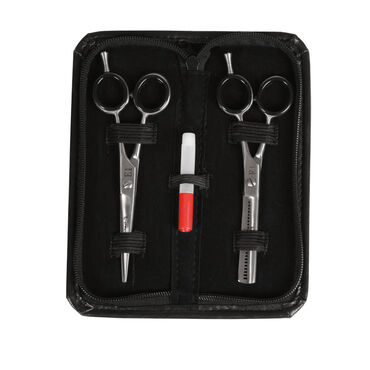 Glamtech E1 Friseurscheren- und Effilierscheren-Set 5.5 Glamtech E1 Friseurscheren- und Effilierscheren-Set 5.5