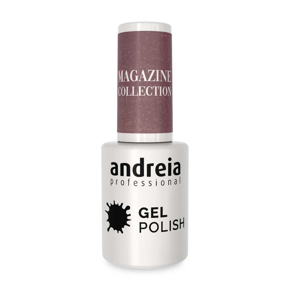 Andreia Professional Gel Polish Gellack - Magazine Collection MZ6 Metallisches Nude 10.5ml