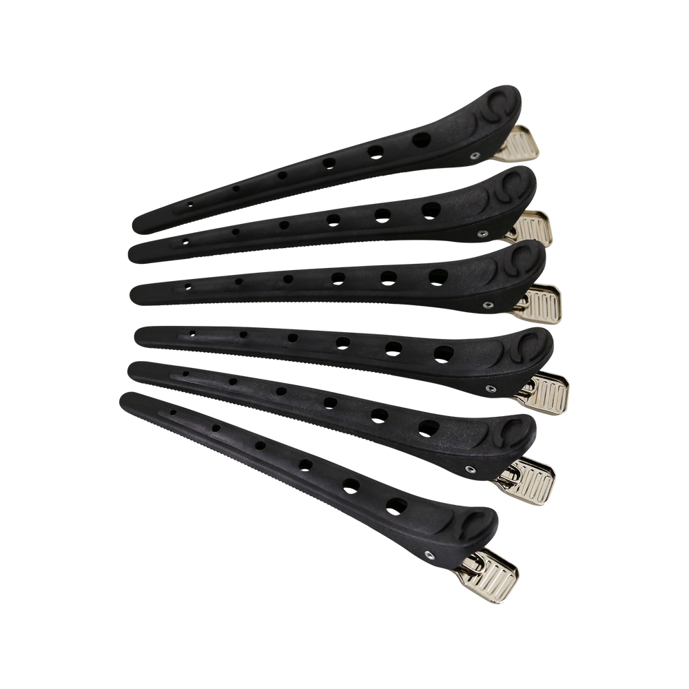 Cricket Haarclips Carbon Schwarz 6 St. Cricket Haarclips Carbon Schwarz 6 St.