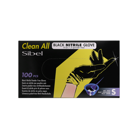 Clean All Gloves Nitrile Black