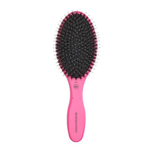 Olivia Garden Essential CareExpert Care Nylon Ovalb&uuml;rste Rosa