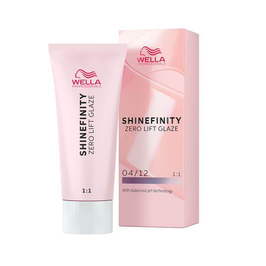 Wella Professionals Shinefinity Zero Lift Glaze Demi-permanente Haarfarbe 04/12 Cool Chia 60ml