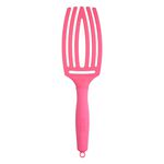 Olivia Garden Fingerbrush Pflege Ikonisch Wildschwein & Nylon Heißes Rosa