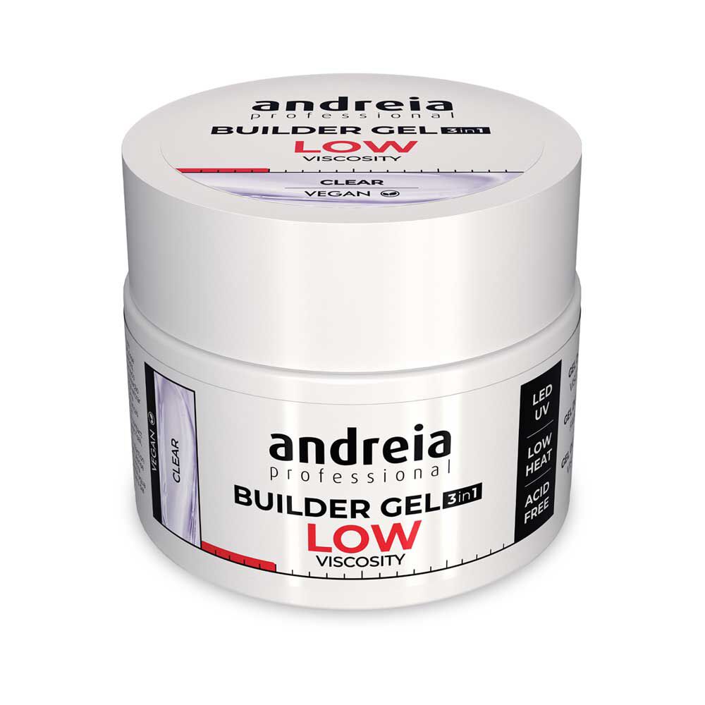 Andreia Professional Builder Gel 3 in 1 - Geringe Viskosität Transparent 44g