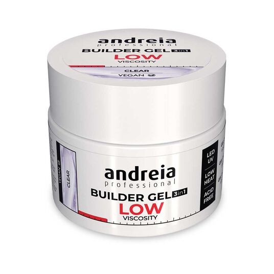 Andreia Professional Builder Gel 3 in 1 - Geringe Viskosit&auml;t Transparent 44g