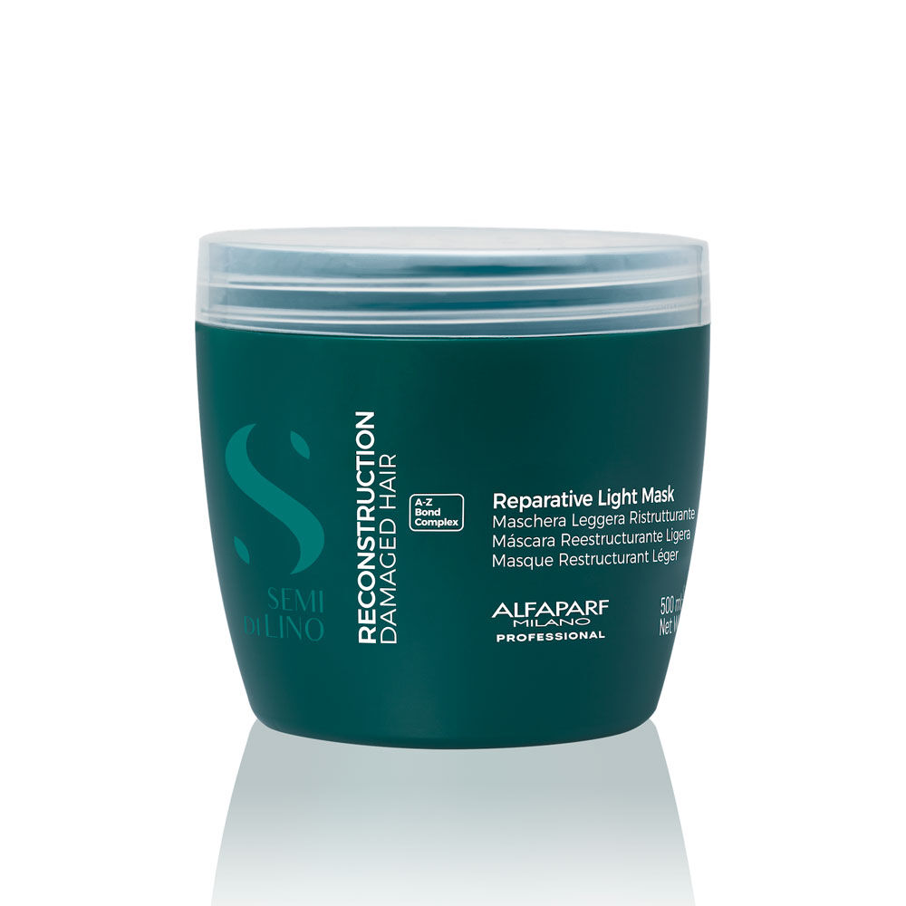 Alfaparf Milano Semi Di Lino Reconstruction Leichte Reparierende Maske 500ml
