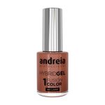 Andreia Professional Hybrid Gel Nagellack - Fusion Color H77 Milchschokolade 10.5ml