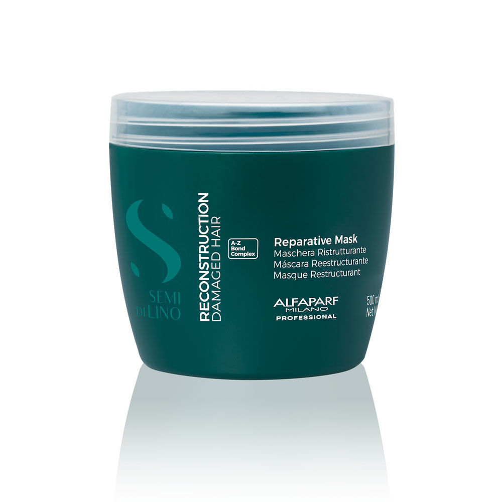 Alfaparf Milano Semi Di Lino Reconstruction Reparierende Maske 500ml