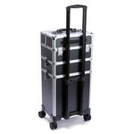 S-PRO Phoenix Trolley-Koffer Schwarz/Silber