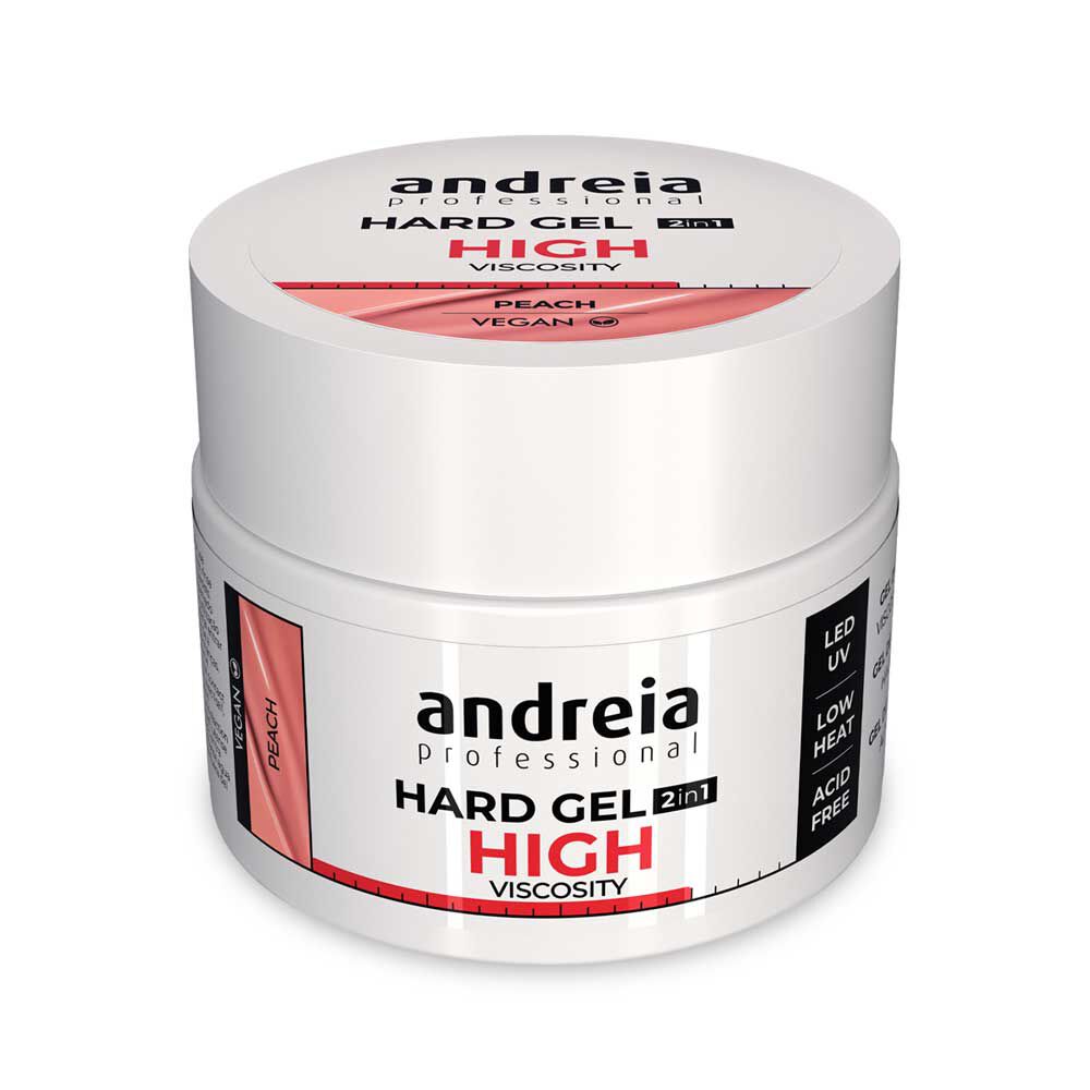 Andreia Professional Hard Gel 2 in 1 - Hohe Viskosität Pfirsich 44g