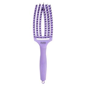 Olivia Garden Fingerbrush  Pflege Ikonisch Wildschwein & Nylon Lavendel
