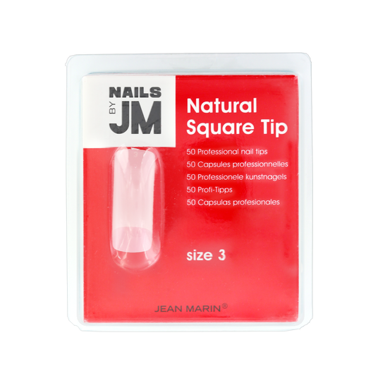 Jean Marin Nageltips Natural Square 50pcs