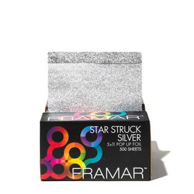 Framar Alufolie Pop-up Star Struck Silber x500