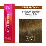 Wella Professionals Color Touch Demi-permanente Haarfarbe 7/71 Mittelblond Braun asch 60ml