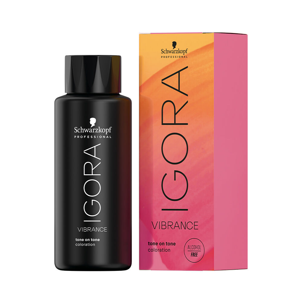 Schwarzkopf Professional Igora Vibrance Permanent Haarfarbe 60ml 7.77 Mittelblond Kupfer Extra