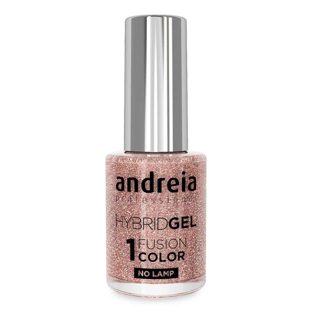 Andreia Professional Hybrid-Fusion Color Gel Nagellack-I Do!-ID1 Pink, Silber und Goldglitzer. 10.5ml Andreia Professional Hybrid-Fusion Color Gel Nagellack-I Do!-ID1 Pink, Silber und Goldglitzer. 10.5ml
