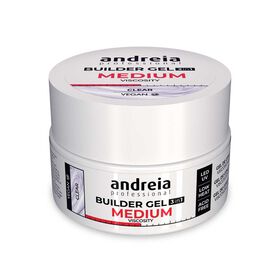 Andreia Professional Builder Gel 3 in 1 - Mittlere Viskosität - Transparent 22g
