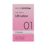 Salon System Lash & Brow Lift Schritt 1 Wimpern- Und Augenbrauen-Lifting-Glotion Päckchen 15 Stk.
