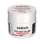 Andreia Professional Builder Gel 3 in 1 - Mittlere Viskosität - Sanftes Weiß 44g