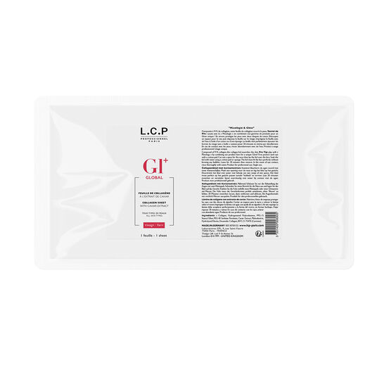 L.C.P Professionnel Paris Global+ Kollagenblatt mit Kaviarextrakt