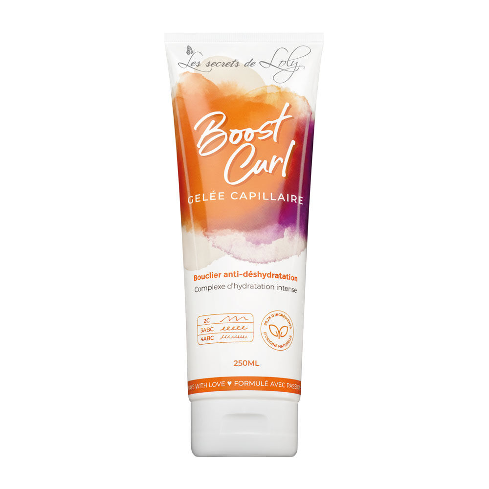 Les Secrets de Loly Boost Curl Haar-Gelée 250ml Les Secrets de Loly Boost Curl Haar-Gelée 250ml