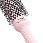 Olivia Garden Expert Blowout Speed B&uuml;rste mit gewellten Borsten Pastellrosa 35