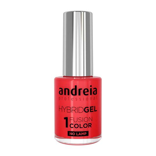 Andreia Professional Hybrid Gel Nagellack - Fusion Color H37Leuchtendes Korallenrot 10.5ml