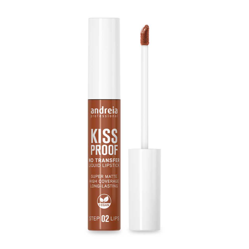 Andreia Professional Vloeibare Lippenstift-Kiss Proof 10 Bernstein 8ml