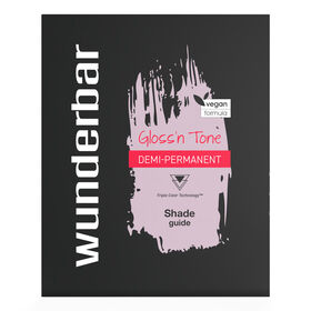 Wunderbar Gloss'n Tone Demi-Permanente Farbtabelle - 33 Farbtöne