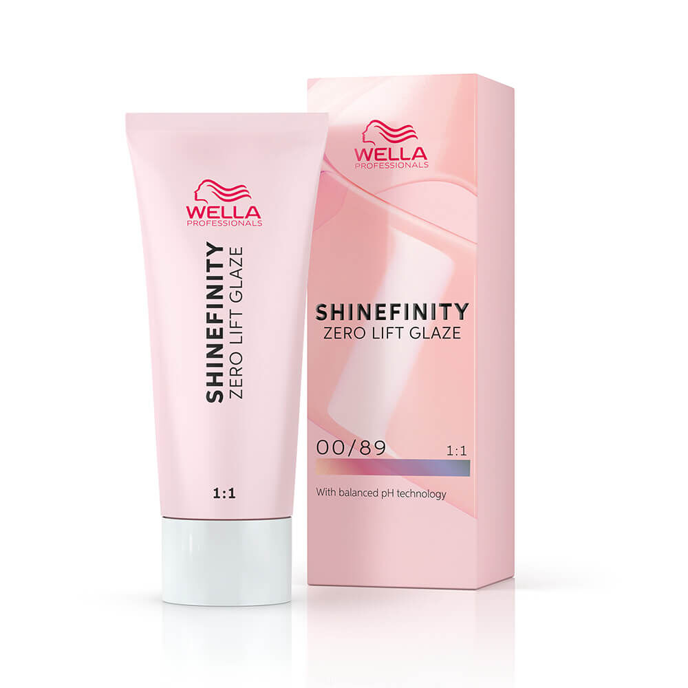 Wella Professionals Shinefinity Zero Lift Glaze Demi-permanente Haarfarbe 00/89 Blue Booster 60ml Wella Professionals Shinefinity Zero Lift Glaze Demi-permanente Haarfarbe 00/89 Blue Booster 60ml