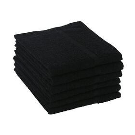 S-PRO Towel Cotton Black Bleach Resistant x6
