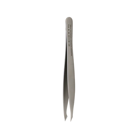 Cricket Tweezer Point/Slant Steel