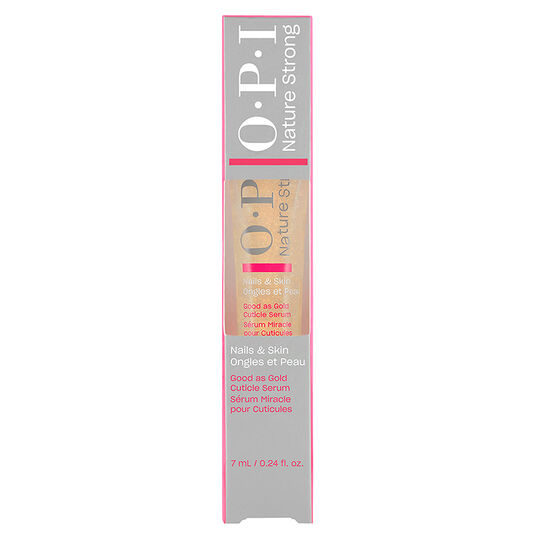 OPI Nature Strong Schnell Einziehendes Gelartiges Nagelhautserum mit Goldpartikeln 7 ml