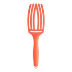 Olivia Garden Fingerbrush Care Dolce Vita Iconic Wildschwein- und Nylonbürste Orange Spritz
