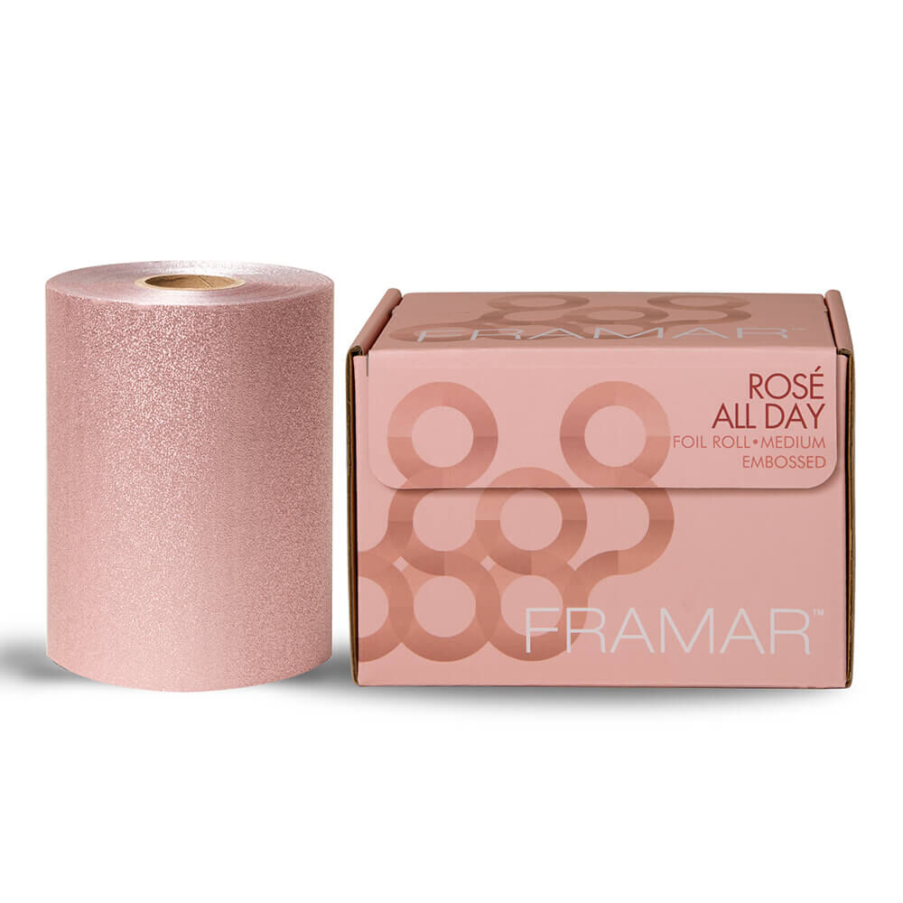 Framar Embossed Roll Rose Den Ganzen Tag