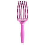 Olivia Garden Fingerbrush Iconic Wildschweinborsten & Nylon - Fall And Beyond Kollektion - 34RTH Rosa