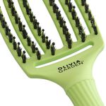 Olivia Garden Fingerbrush Care Dolce Vita Iconic Wildschwein- und Nylonbürste Pistaziengrün