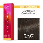 Wella Professionals Color Touch Demi-permanente Haarfarbe 5/97 Hellbraun Cendré braun 60ml