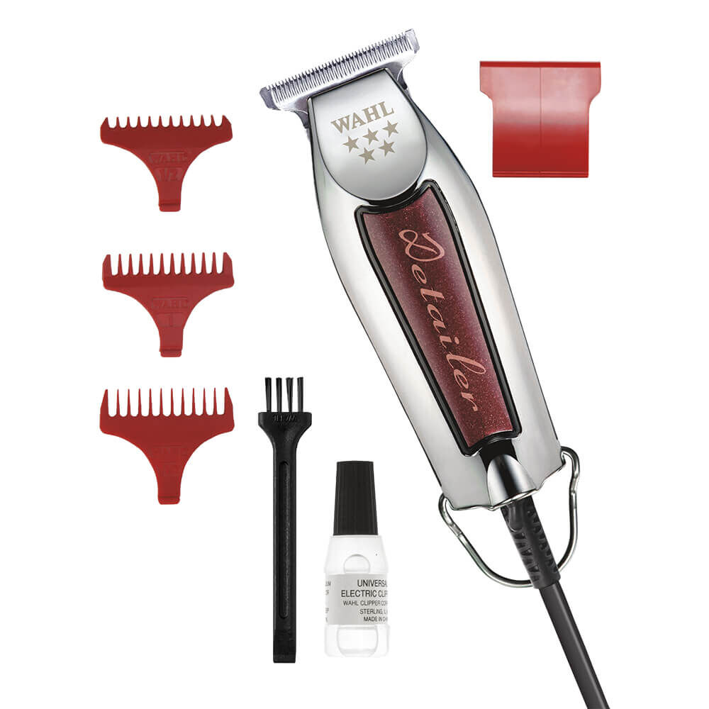 Wahl Kammaufsätze im Set für Trimmer Detailer Red T-Wide
