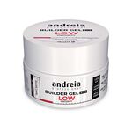 Andreia Professional Builder Gel 3 in 1 - Geringe Viskosität Sanftes Weiß 22g