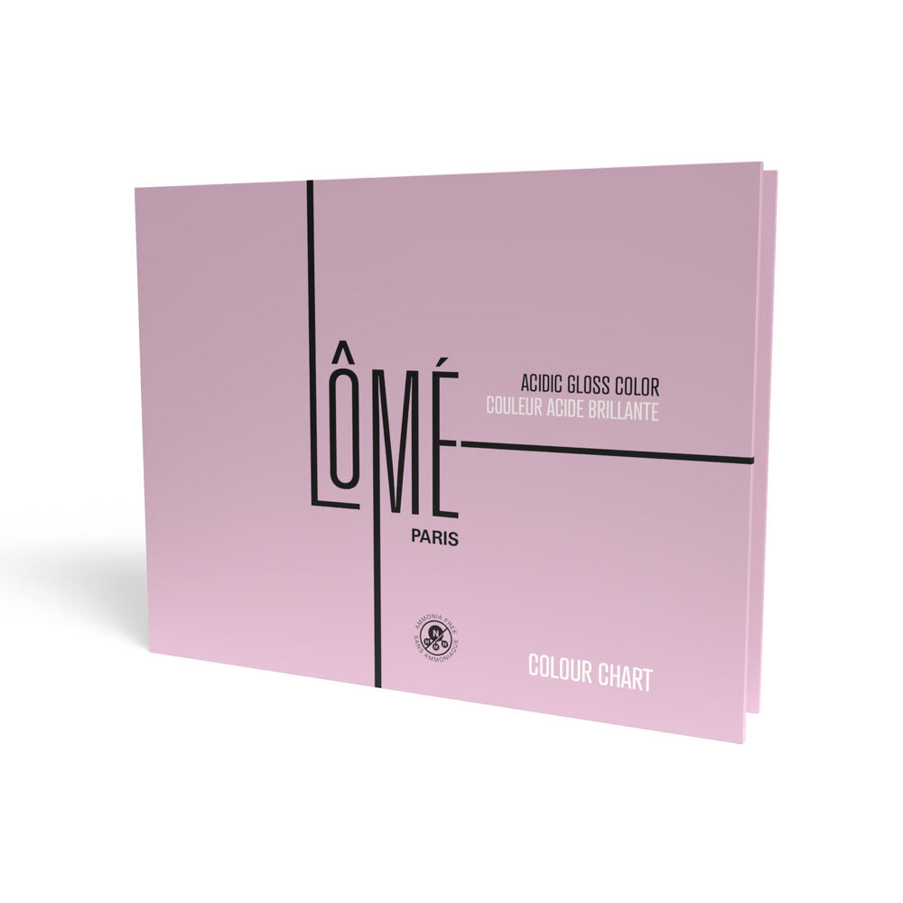 Lômé Paris Acidic Gloss Color Farbkarte 39 Nuancen