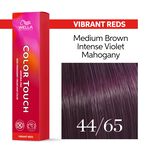 Wella Professionals Color Touch Demi-permanente Haarfarbe 44/65 Mittelbraun Intensiv Violett mahagoni 60ml