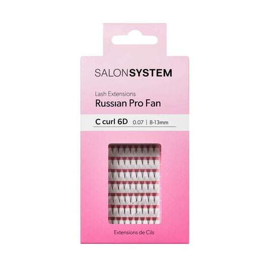 Salon System Lash Ext ProFan C-Curl 6D 8-13mm