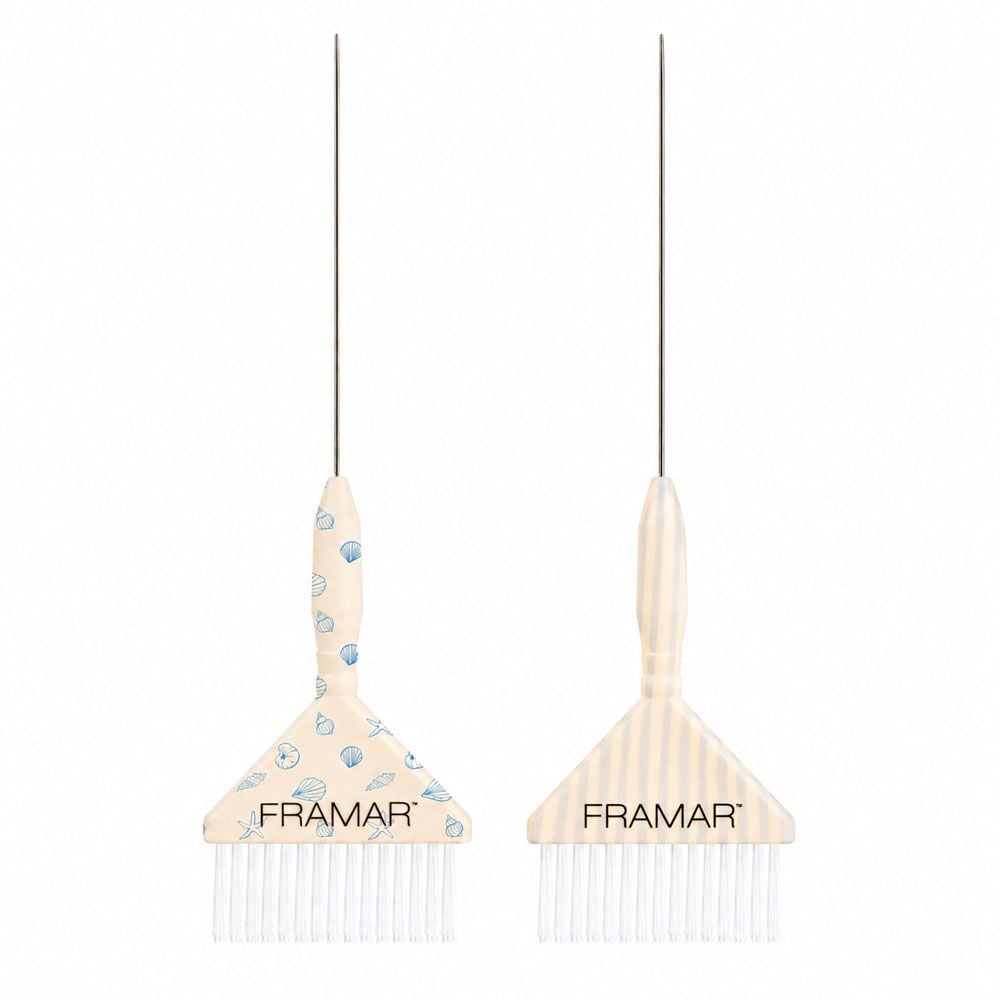 Framar Beach Bum PinTail Big Daddy Color Brush Set 2 Stk