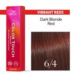 Wella Professionals Color Touch Demi-permanente Haarfarbe 6/4 Dunkelblond Rot 60ml