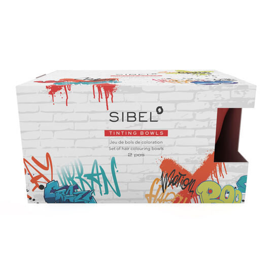 Sibel F&auml;rbeschalen Graffiti 2Stk