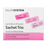 Salon System Wimpern- und Augenbrauen-Lifting-Sachet-Trio