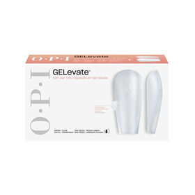 OPI GELevate Full Cover Tip - Medium Coffin - Transparent